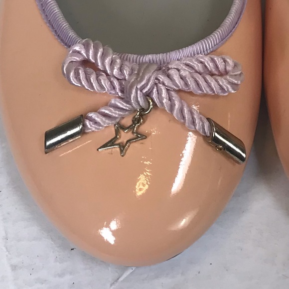 SAM EDELMAN NEW Ava Patent Leather Ballet Flats Shoes Bow Star Melba Comfy Boho - Picture 7 of 11